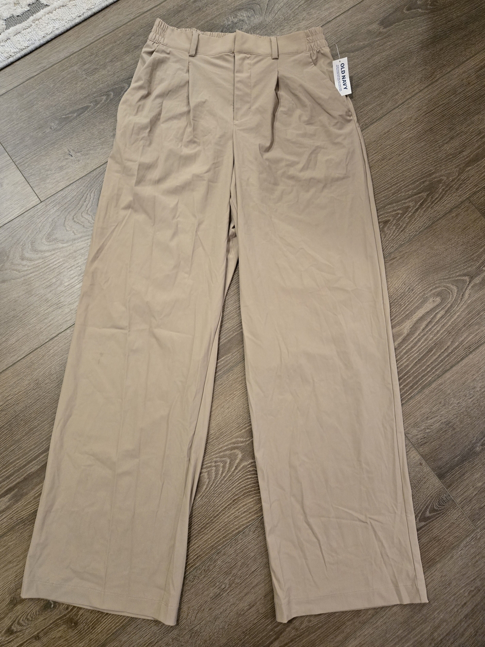 Old Navy Wide-Leg Tan Pants